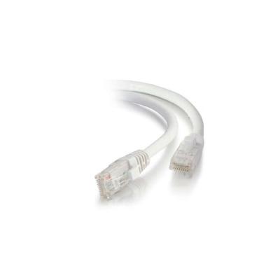 1m Cat6A UTP LSZH RJ45 Snagless Cable White